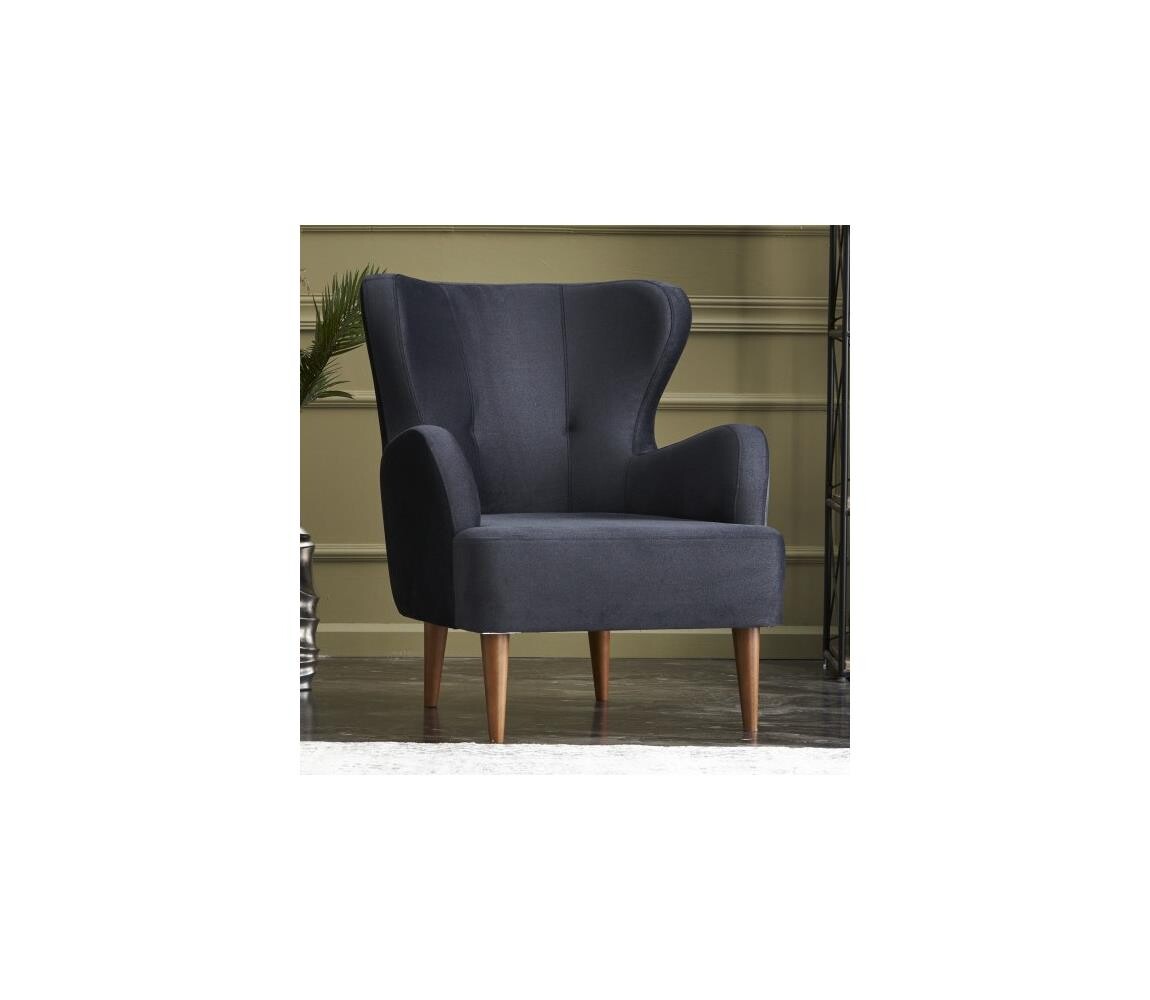 Křeslo ušák NEKO antracit 825BLC2349