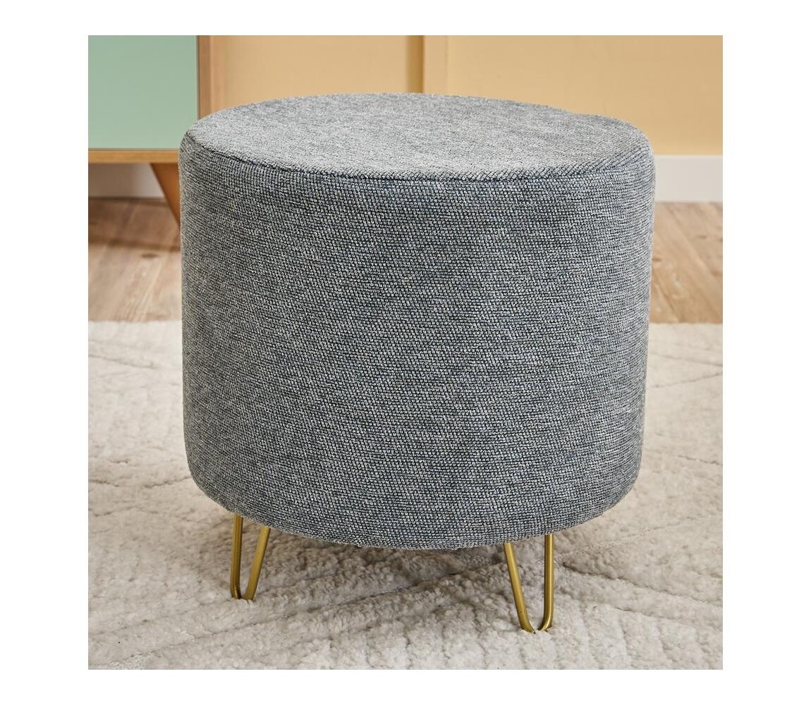 Taburet NANI pr. 40 cm šedá 825BLC2389