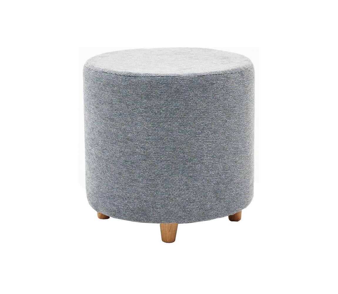 Taburet KIMA pr. 40 cm šedá 825BLC2409