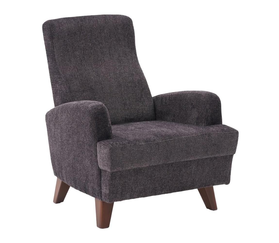 Křeslo KOVU antracit 825BLC2928