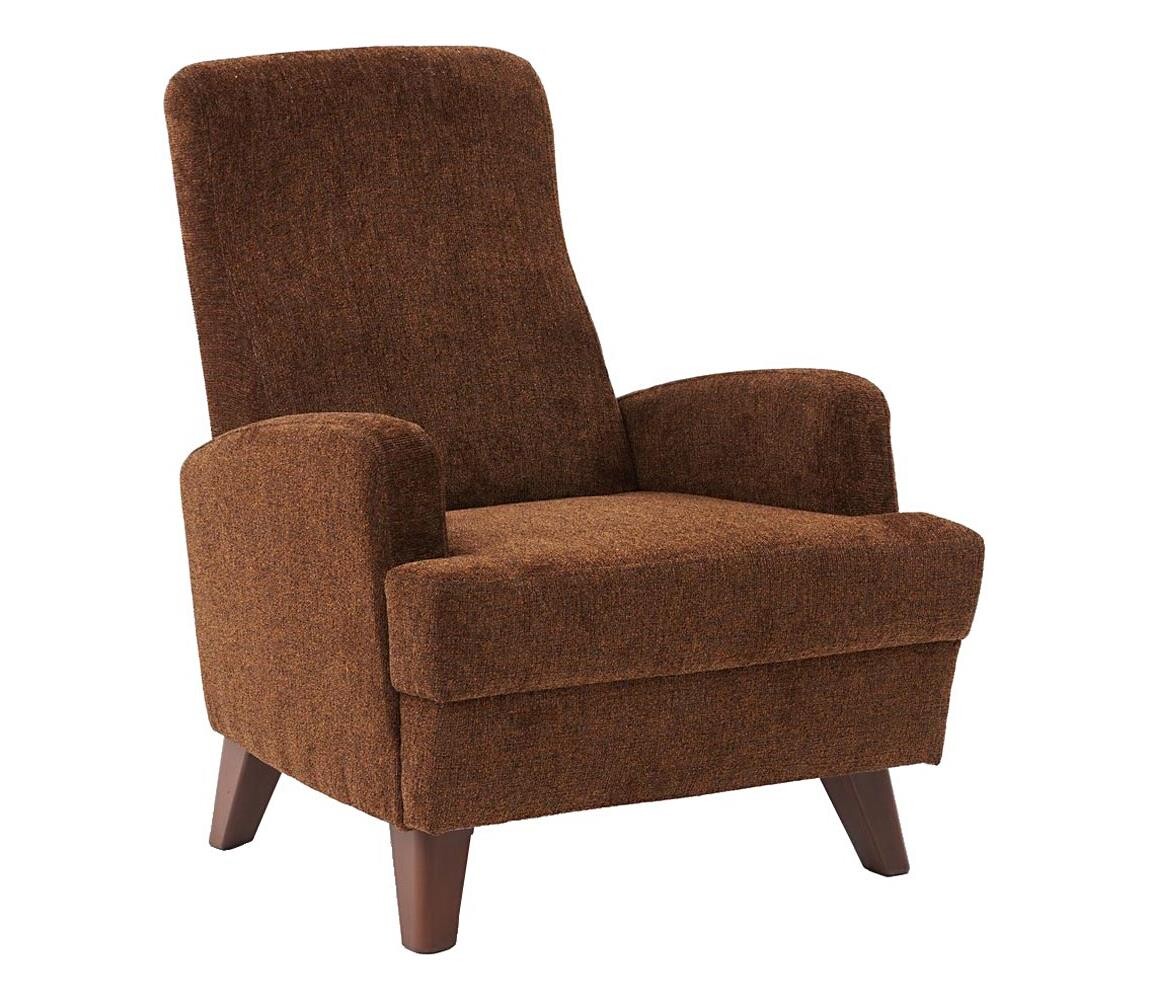 Křeslo KOVU hnědá 825BLC2930