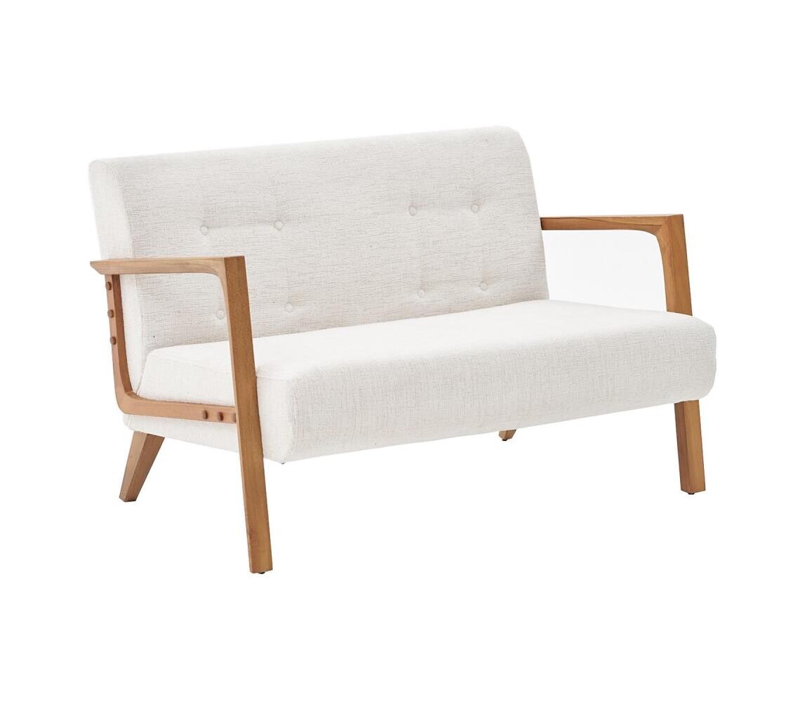 Dvoumístná pohovka TUMI krémová 825BLC2943