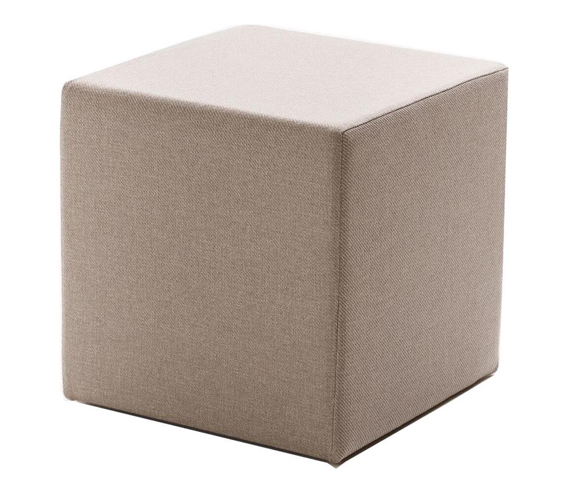 Taburet CUBI 40x40 cm béžová 825BLC5106