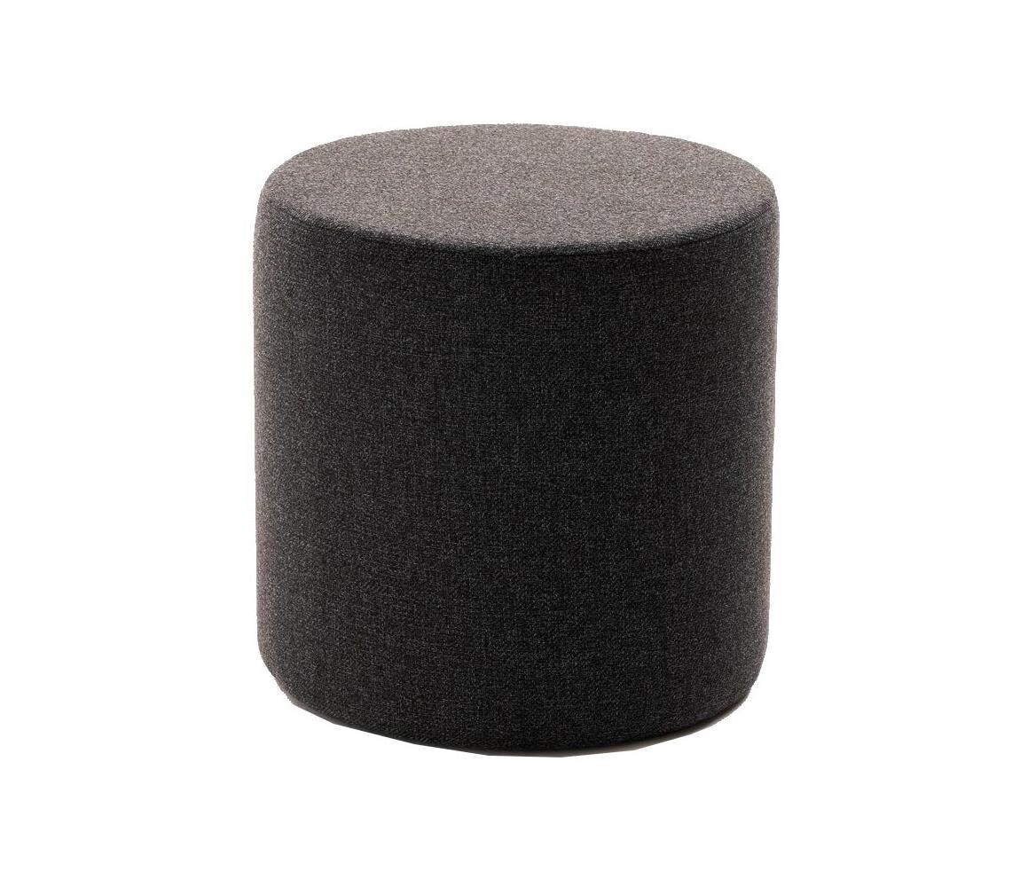 Taburet RONDO pr. 40 cm tmavě hnědá 825BLC5111