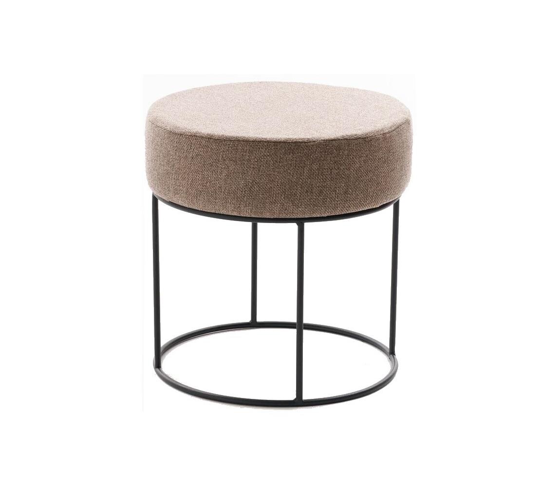 Taburet RELO pr. 40 cm hnědá 825BLC5141