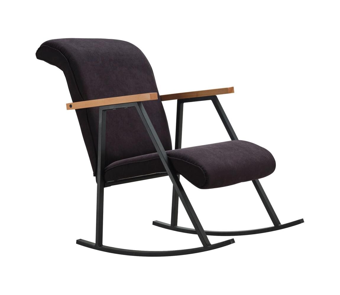 Houpací křeslo LUNI černá 859FTN1701