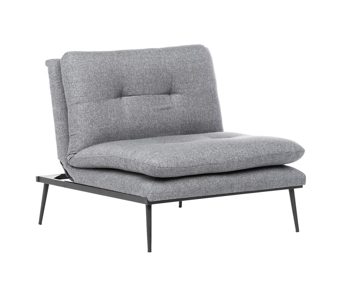 Rozkládací křeslo SPEAKY šedá 859FTN1726