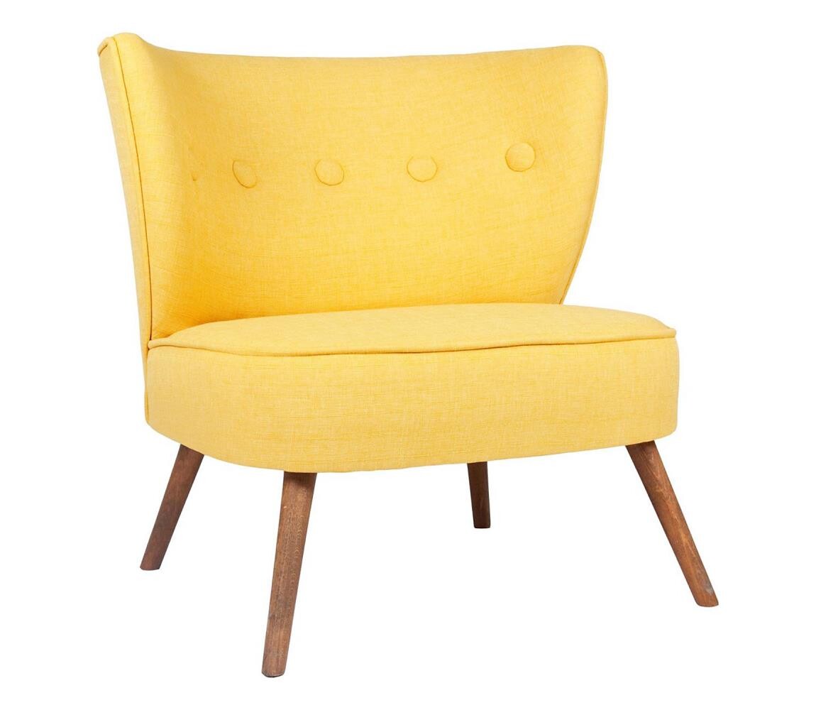 Křeslo JENI žlutá 558ZEN1107