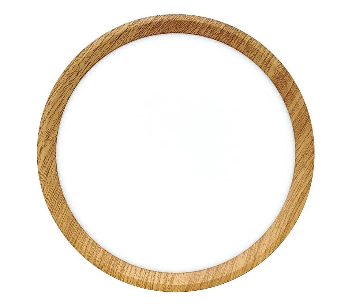 LED Stropní svítidlo LED/18W/230V 3000/4000/6500K pr. 23 cm béžová 008 0001306