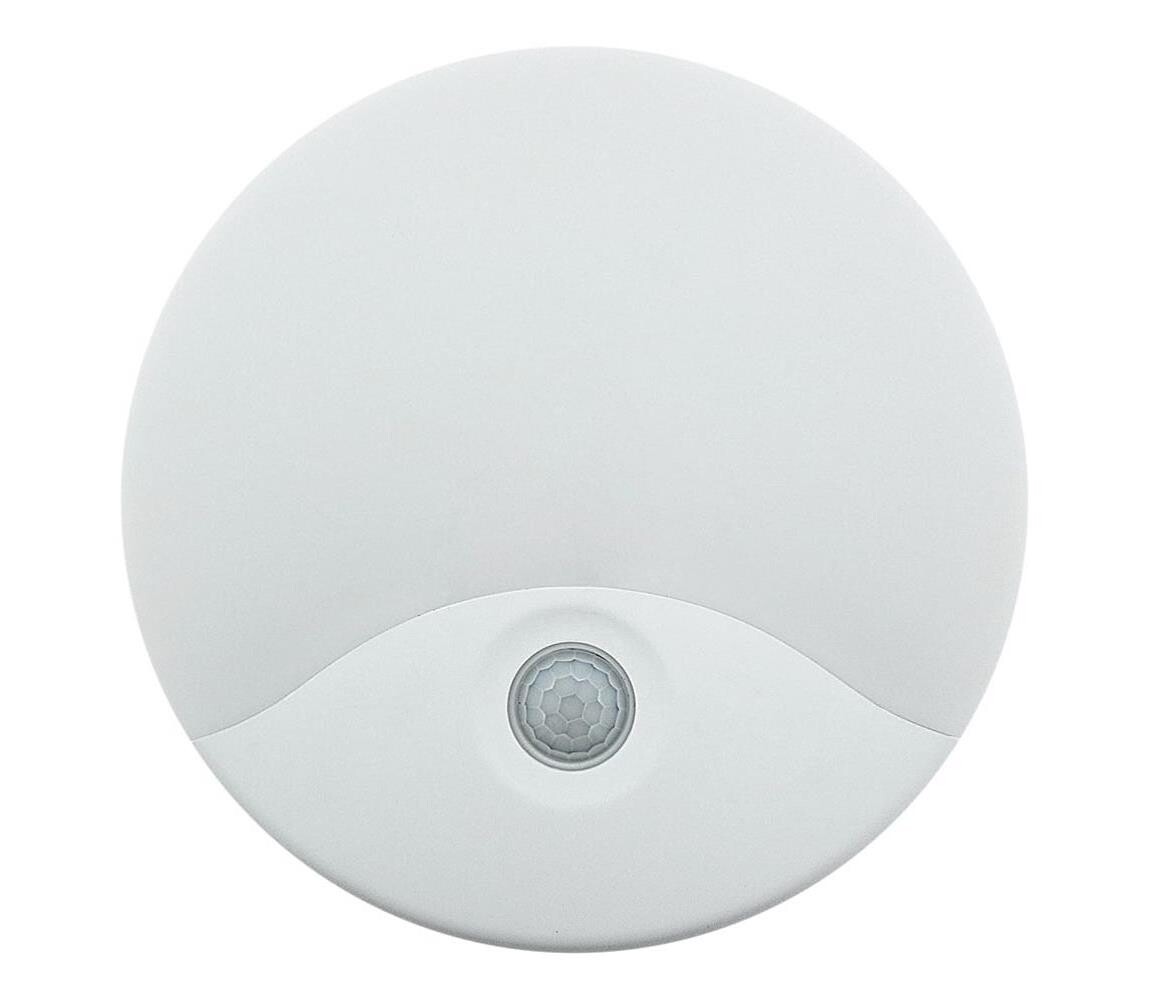 LED Venkovní nástěnné svítidlo se senzorem pohybu LED/18W/230V IP44 bílá 008 0001270
