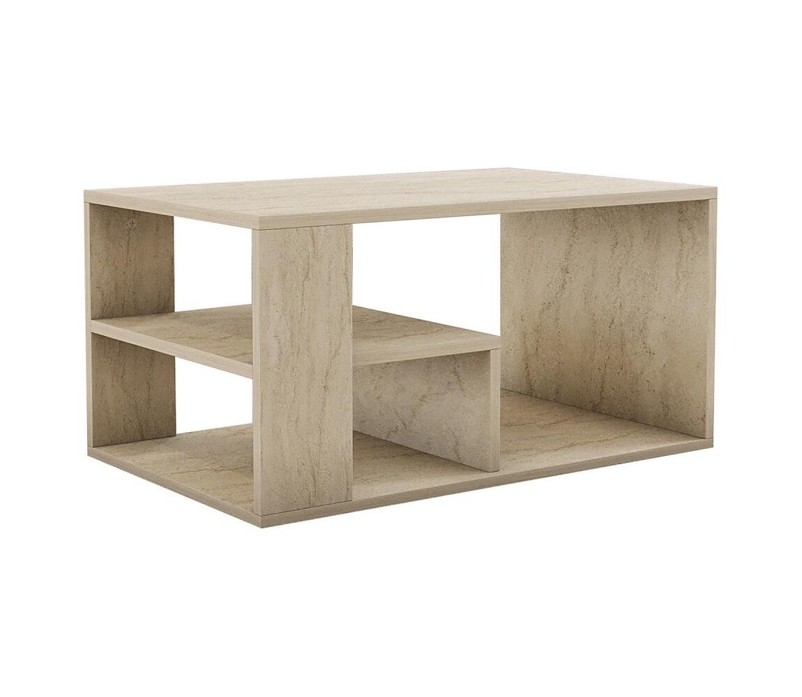 Konferenční stolek JELIO dekor mramor béžová 495SSE2111