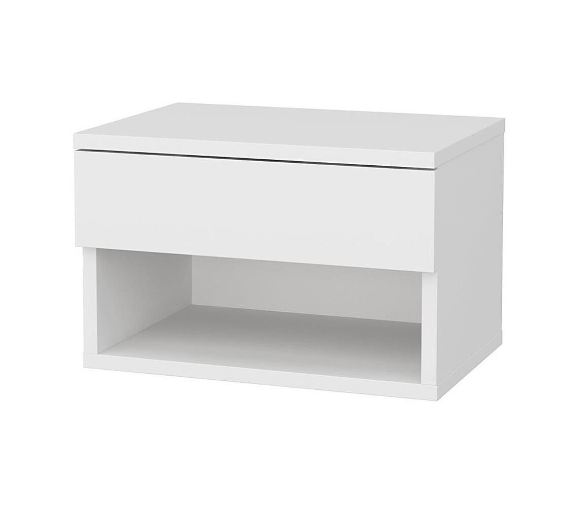Noční stolek VETRA bílá 322RTC1609