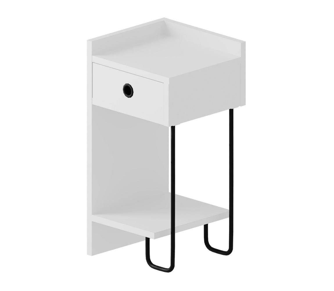 Noční stolek SONY bílá 776HMS3434