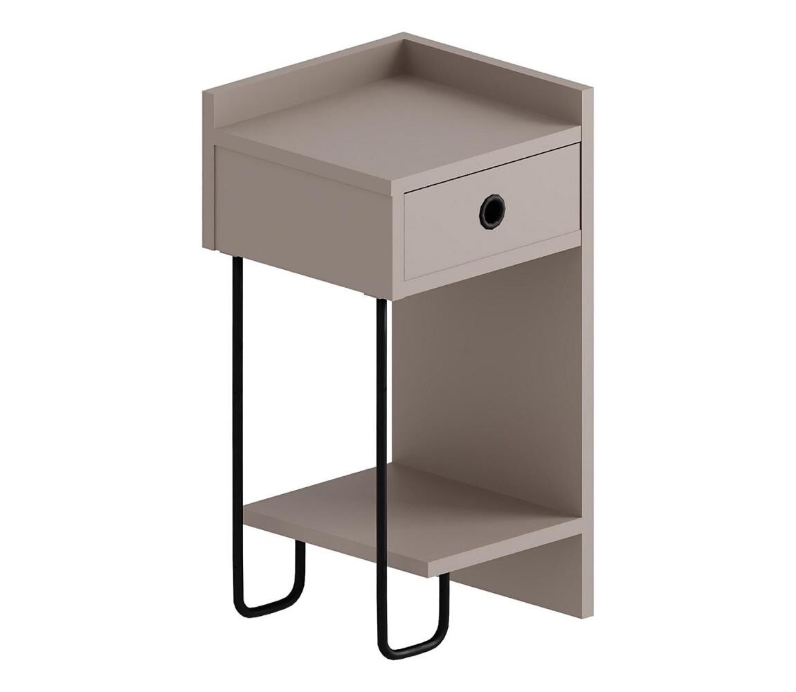 Noční stolek SONY taupe 776HMS3436