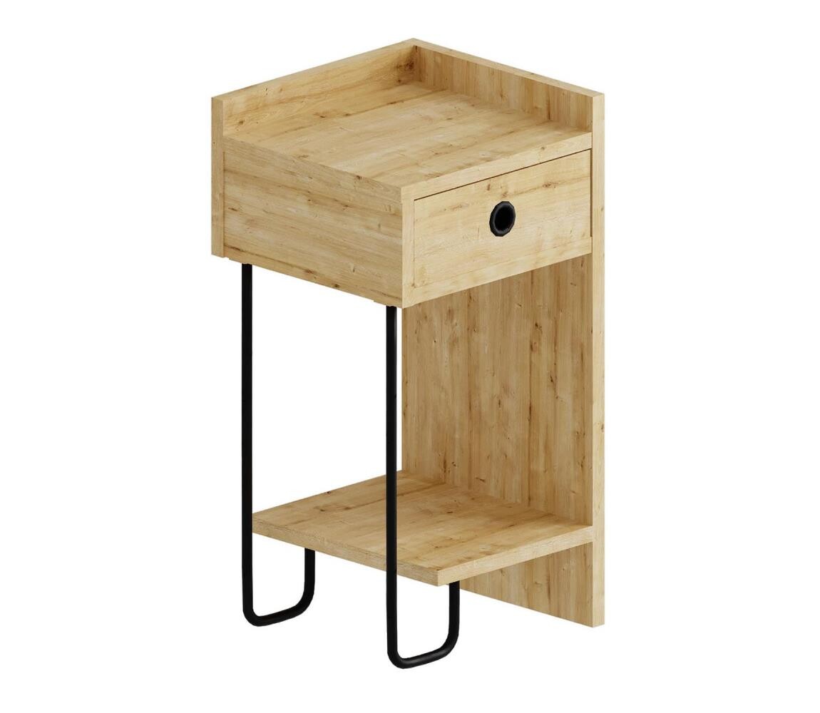 Noční stolek SONY dub 776HMS3437