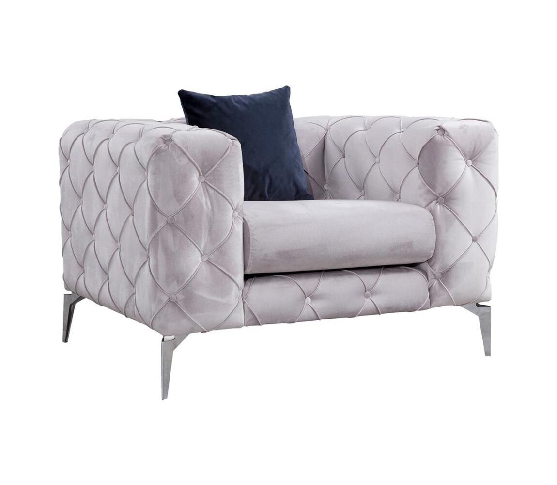 Křeslo EUGEN světle šedá 569HLN1502