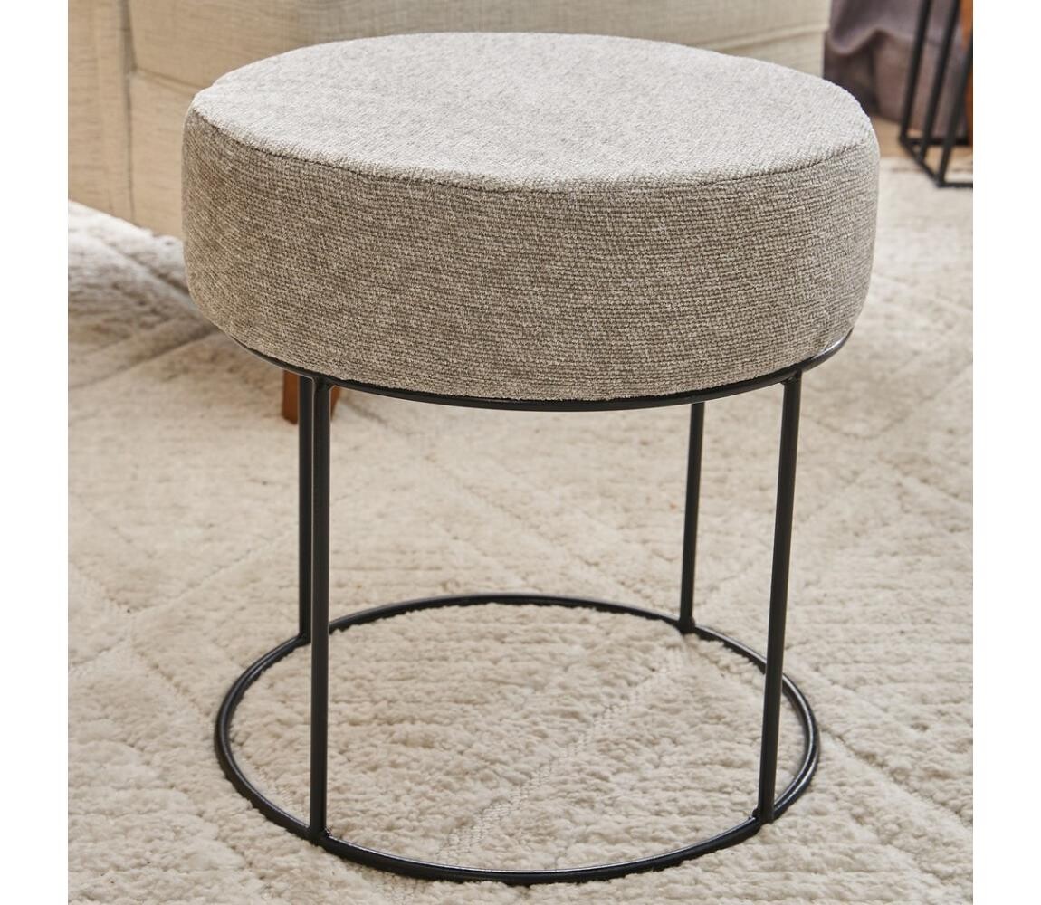 Taburet JAVI pr. 40 cm krémová 825BLC2382