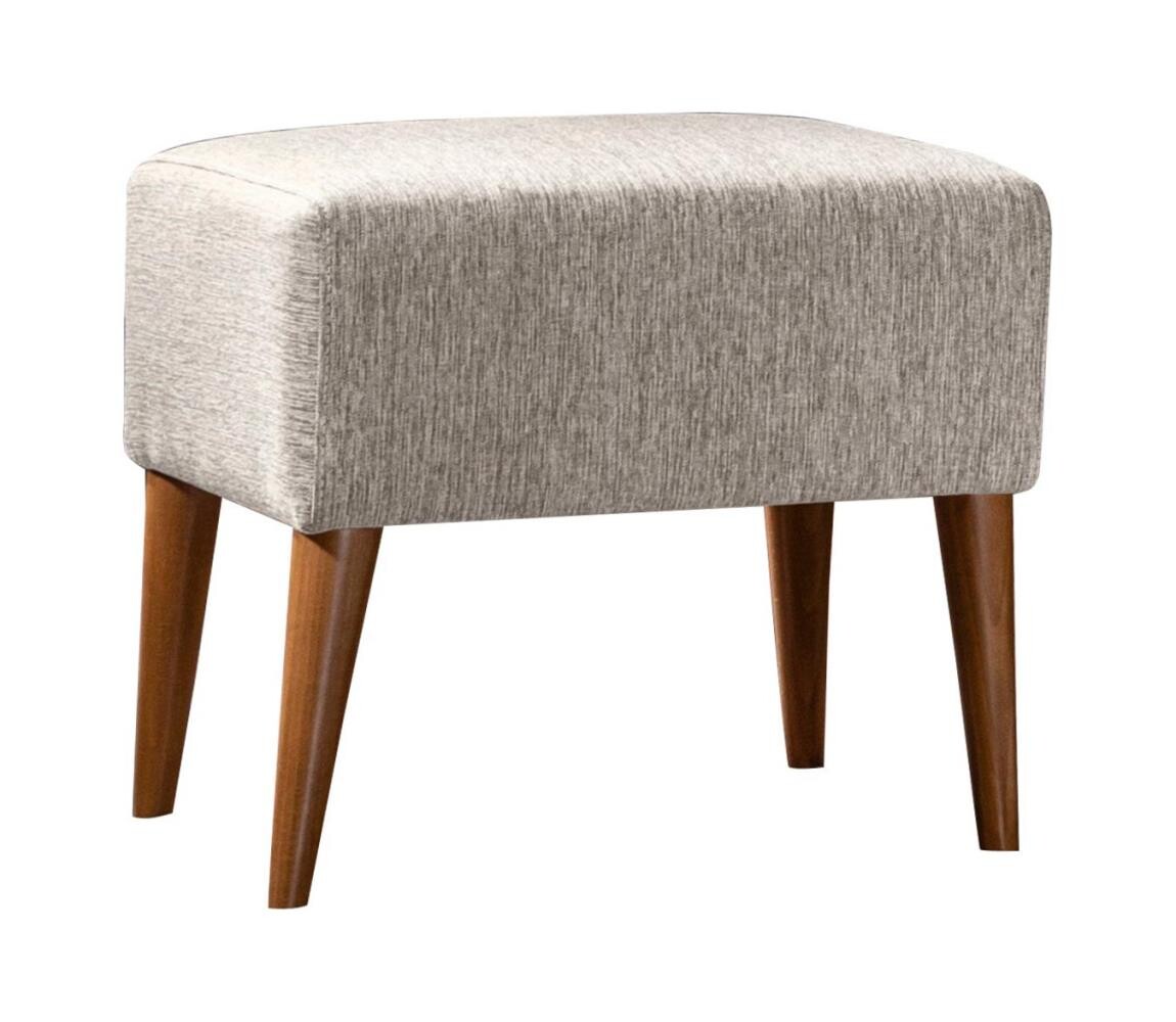 Taburet NIMO 46x50 cm krémová 867UNQ1005