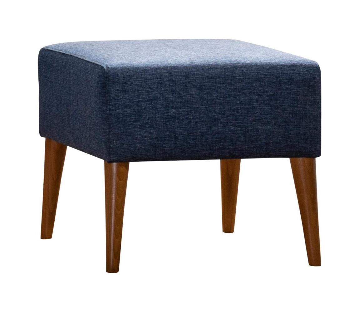 Taburet NIMO 46x50 cm modrá 867UNQ1007