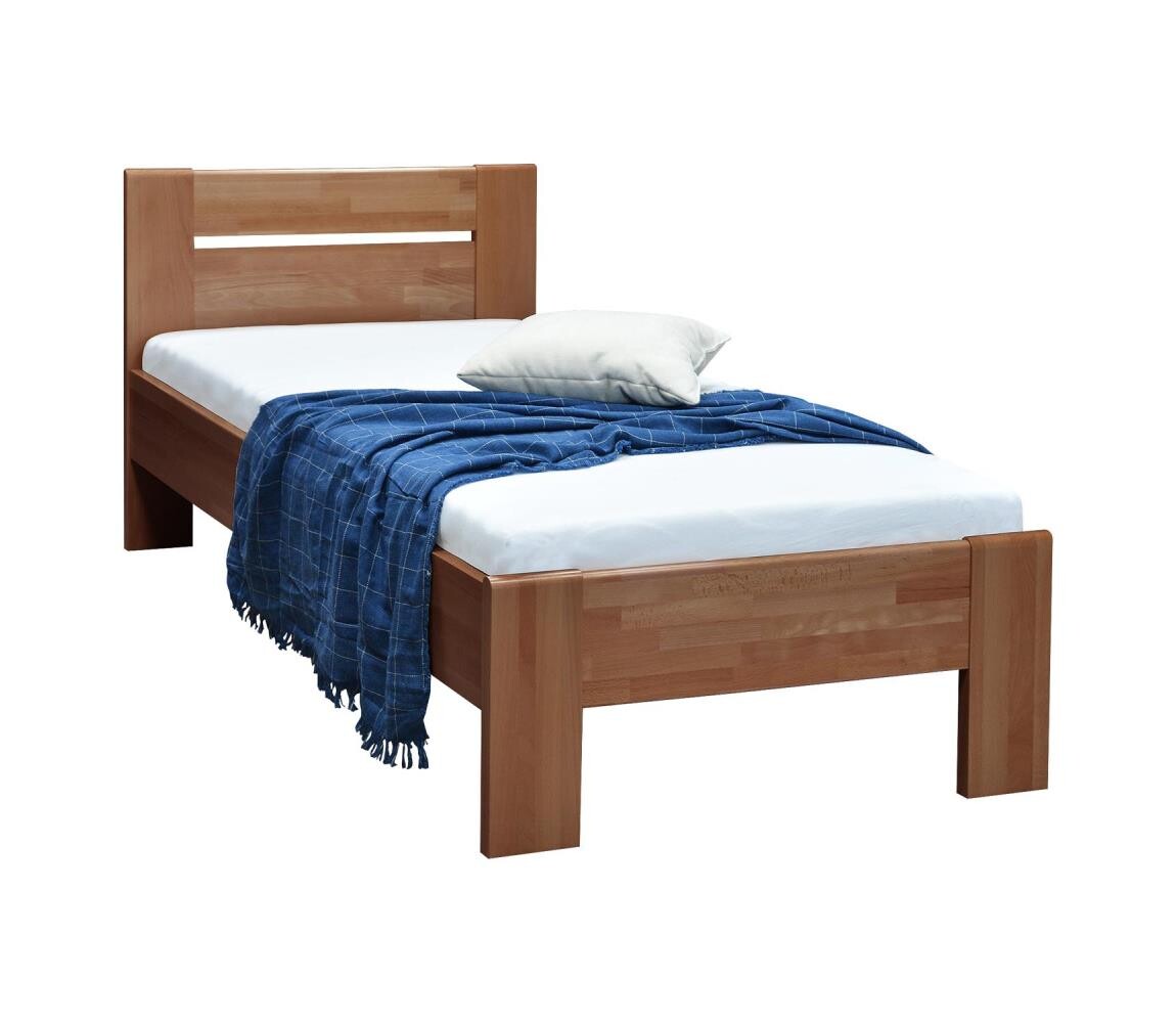 Jednolůžková postel AMBER 90x200 cm švestka 8590828019244