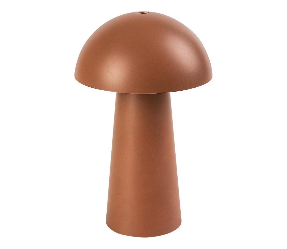 Rabalux 76039 - LED Stm. dot. ven. lampa MIREO 1,5W/5V IP44 1200 mAh USB hnědá 76039