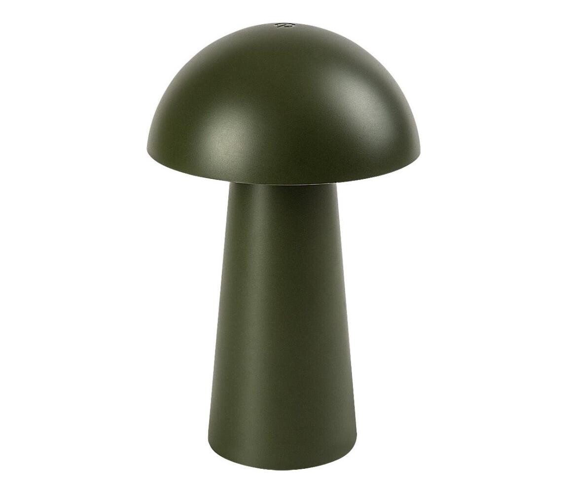 Rabalux 76038 - LED Stm. dot. ven. lampa MIREO 1,5W/5V IP44 1200 mAh USB zelená 76038