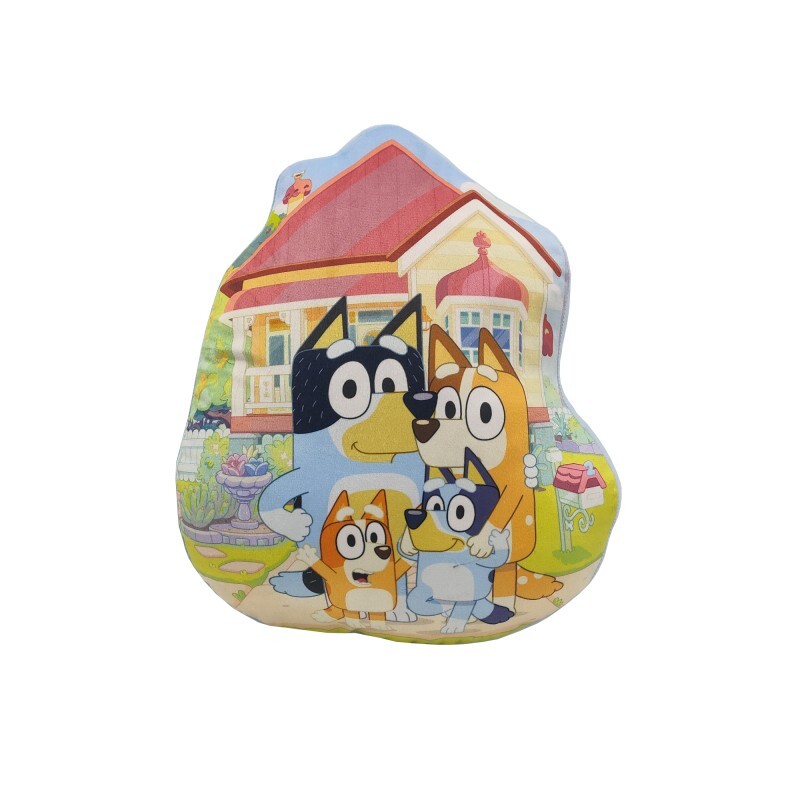 Halantex Tvarovaný polštářek - Bluey rodina