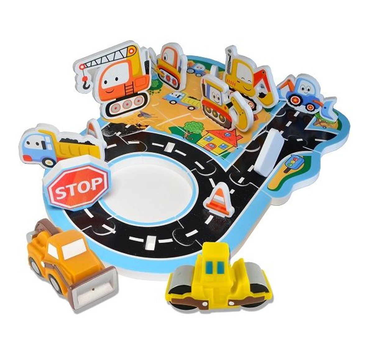 Koupací nálepky Staveniště