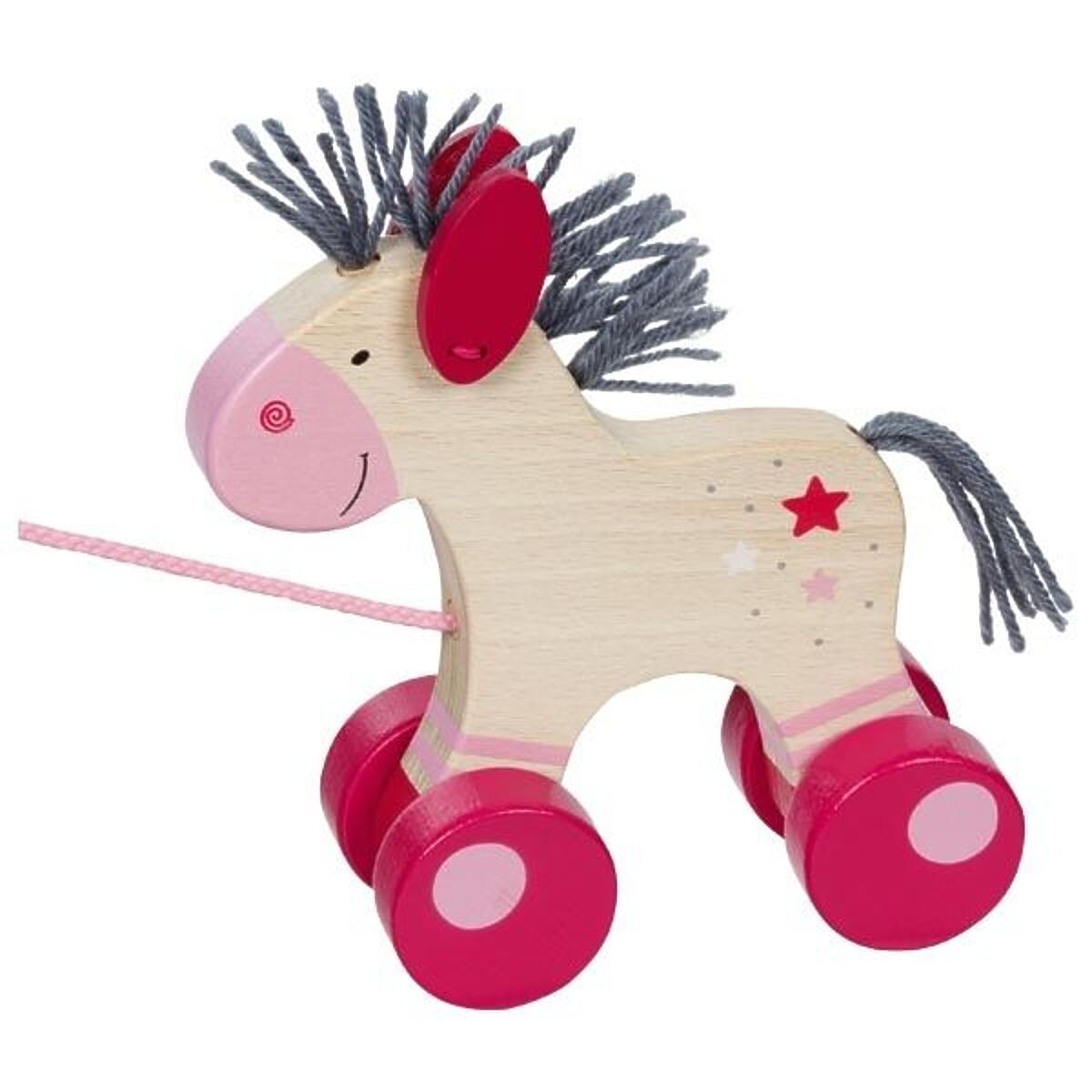 Koník Lilia na tahání za provázek