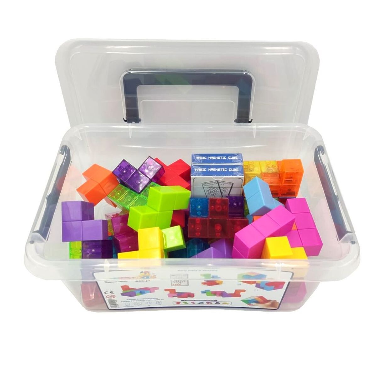 Magnetické kostky Magic Magnetic Cubes, 56 prvků