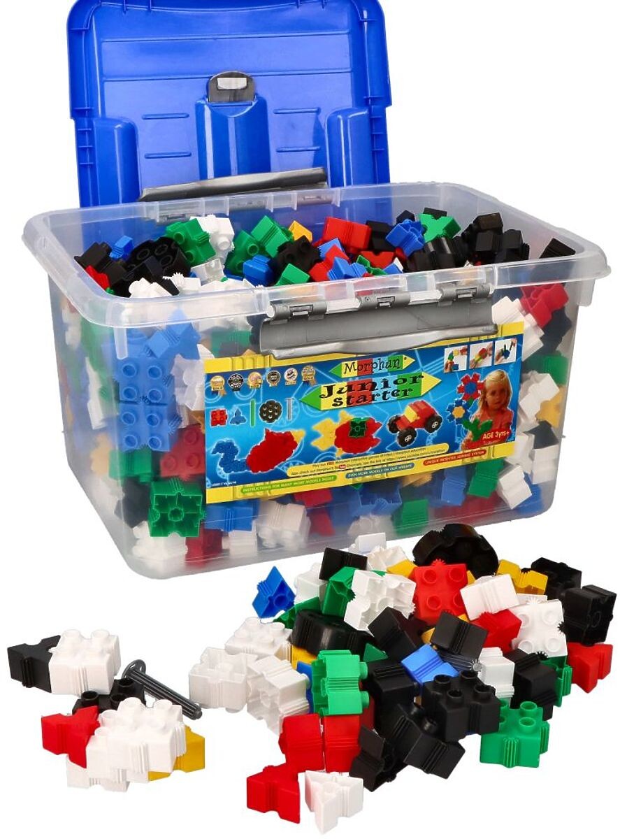 Mega sada konstrukčních kostek Morphun Starter, 600 dílků