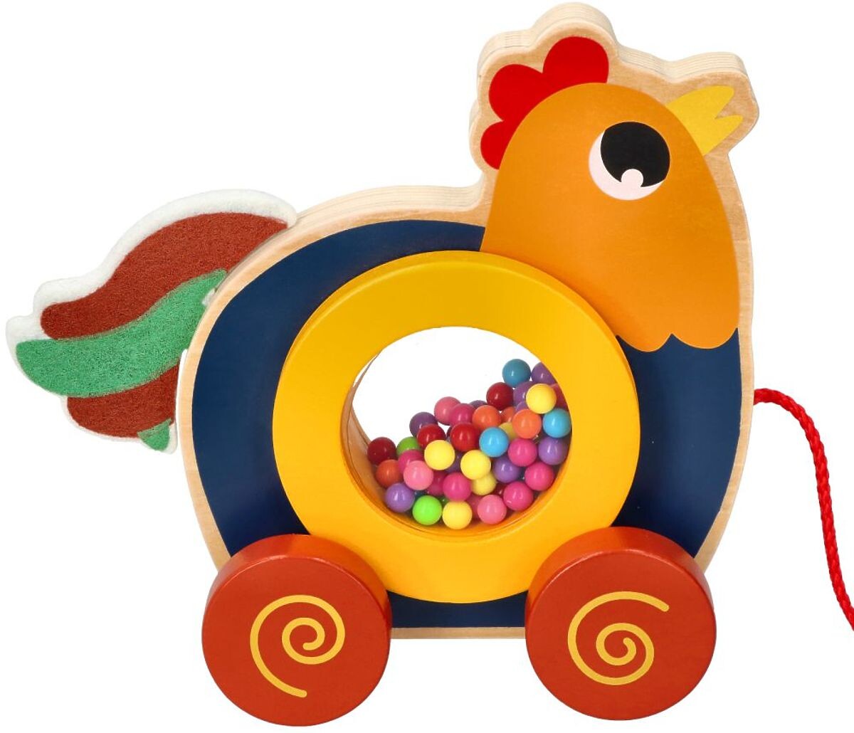 Kohoutek Kukuryku na provázku