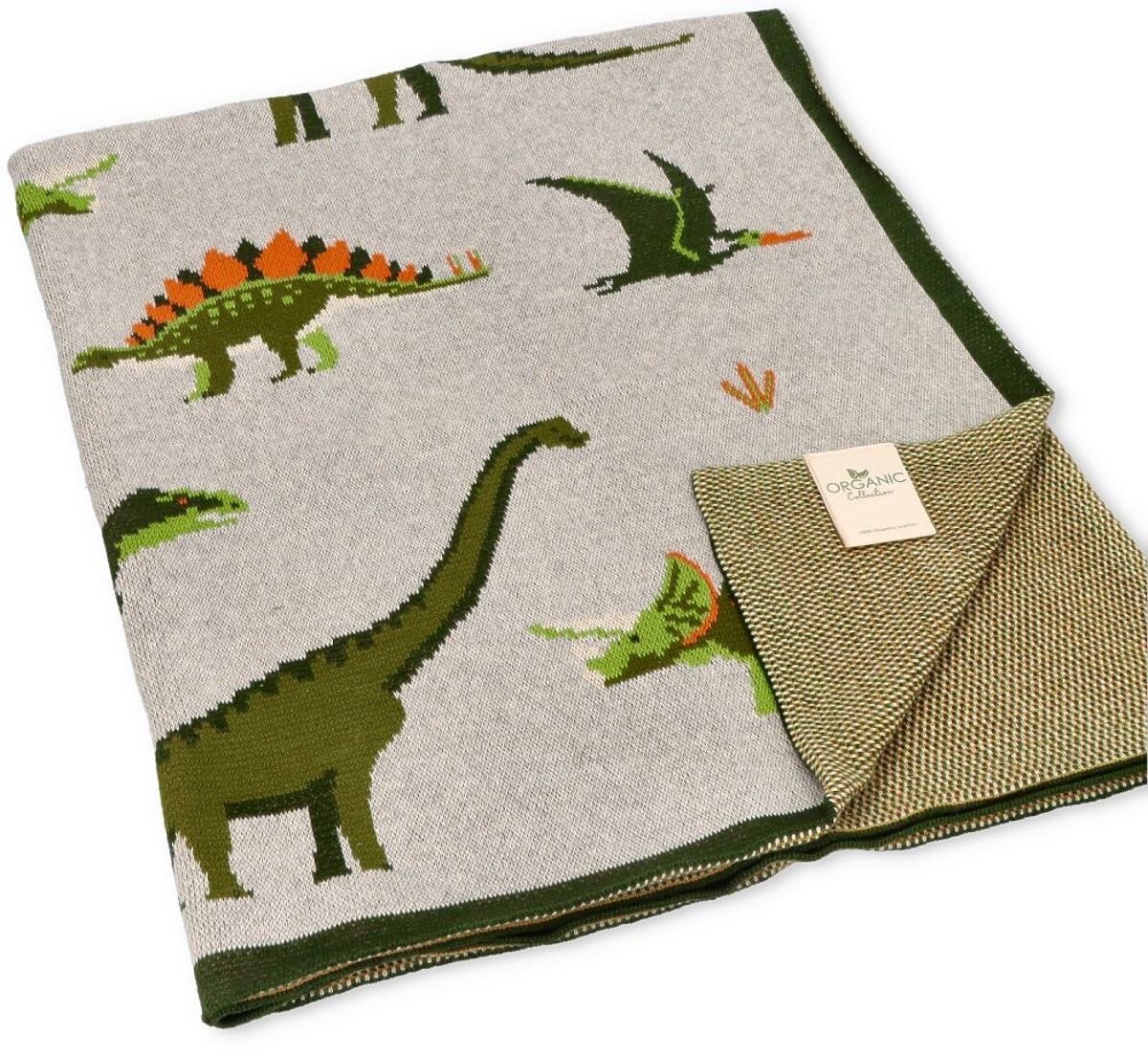 Nature Planet Deka z organické bavlny Dinosauři