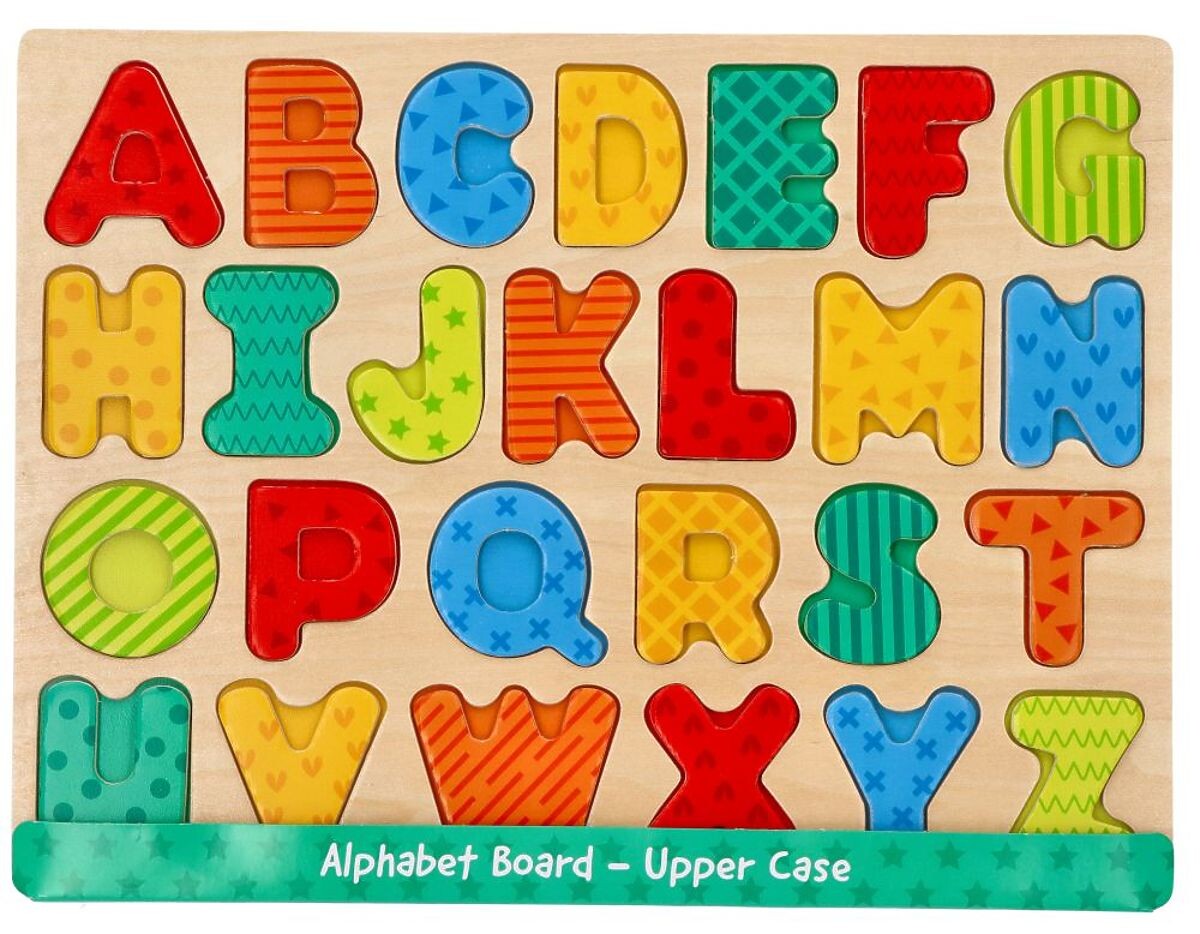Nové dřevěné puzzle Abeceda - skládačka s písmenky