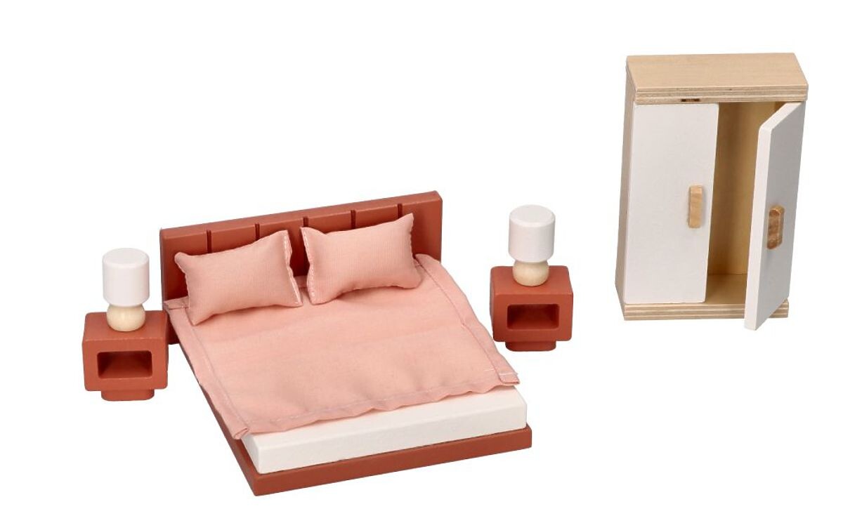 Nábytek do domečku pro panenky Ložnice