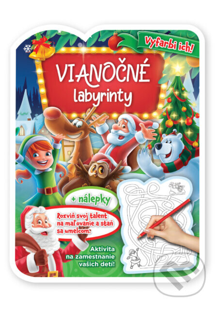 Vianočné labyrinty - Foni book