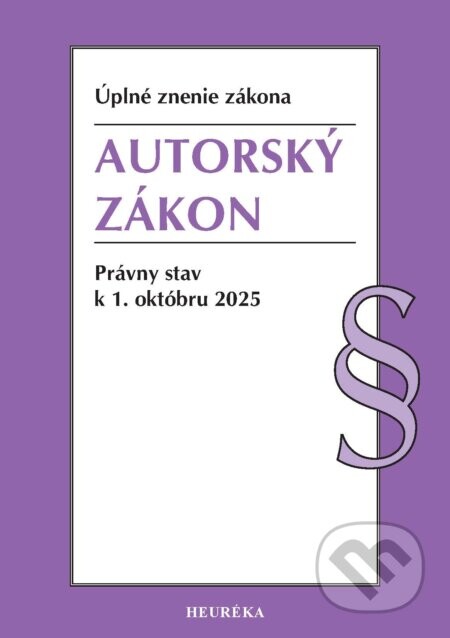 Autorský zákon. - Heuréka