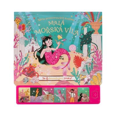 Malá mořská víla - Zvuková 3D kniha Albi