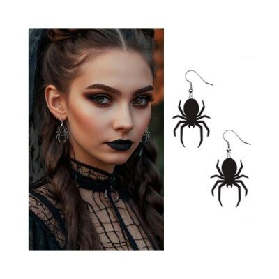 Náušnice Halloween Pavouk Albi