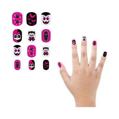 Dětské nalepovací nehty Upíři 12 ks Albi