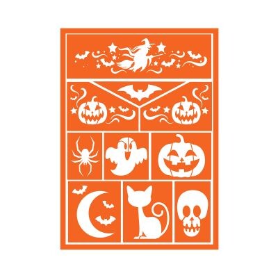 Dětská šablona na líčení Halloween Albi