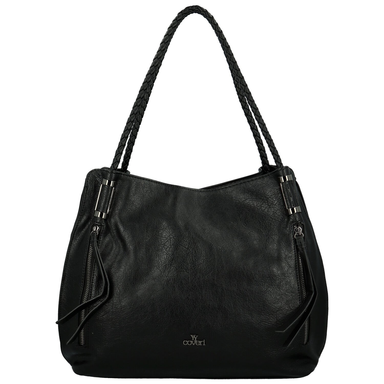 Dámská kabelka na rameno černá - Coveri Gajana černá