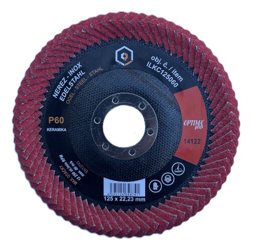 Optima Precise Brusný kotouč koutů Optima Power Ceramic Ø 125 Zrno: 40 ILKC125040