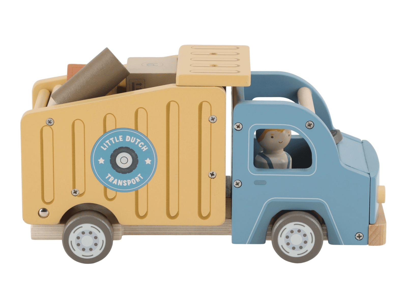 Little Dutch Náklaďák se sklápěčkou dřevěný
