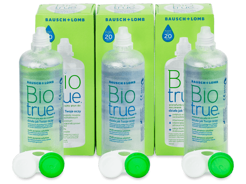 Bausch & Lomb Roztok Biotrue 3 x 300 ml