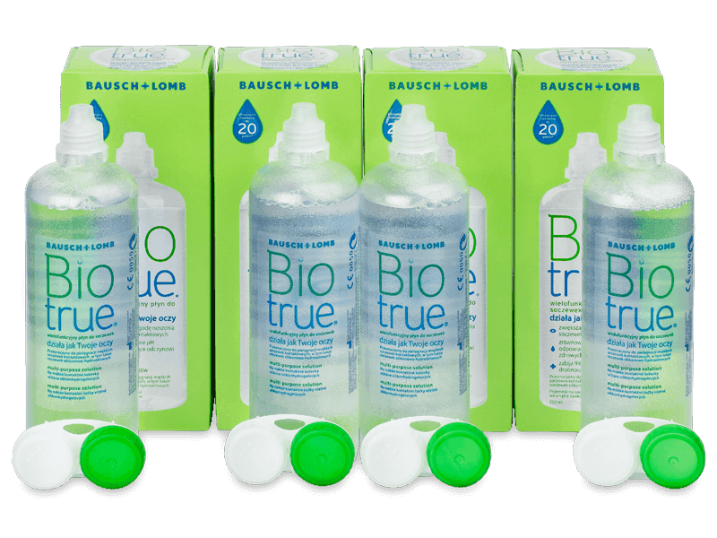 Bausch & Lomb Roztok Biotrue 4x 300 ml