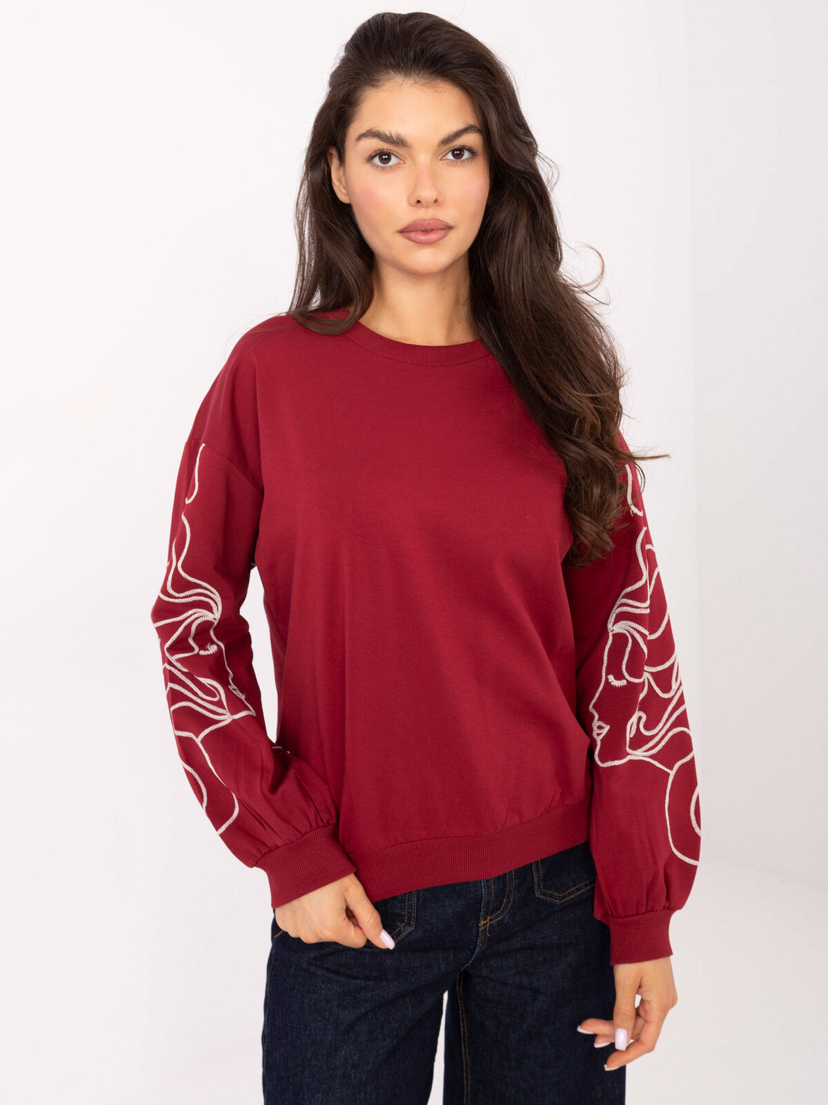Blouse-RV-BZ-A176.56-burgundy