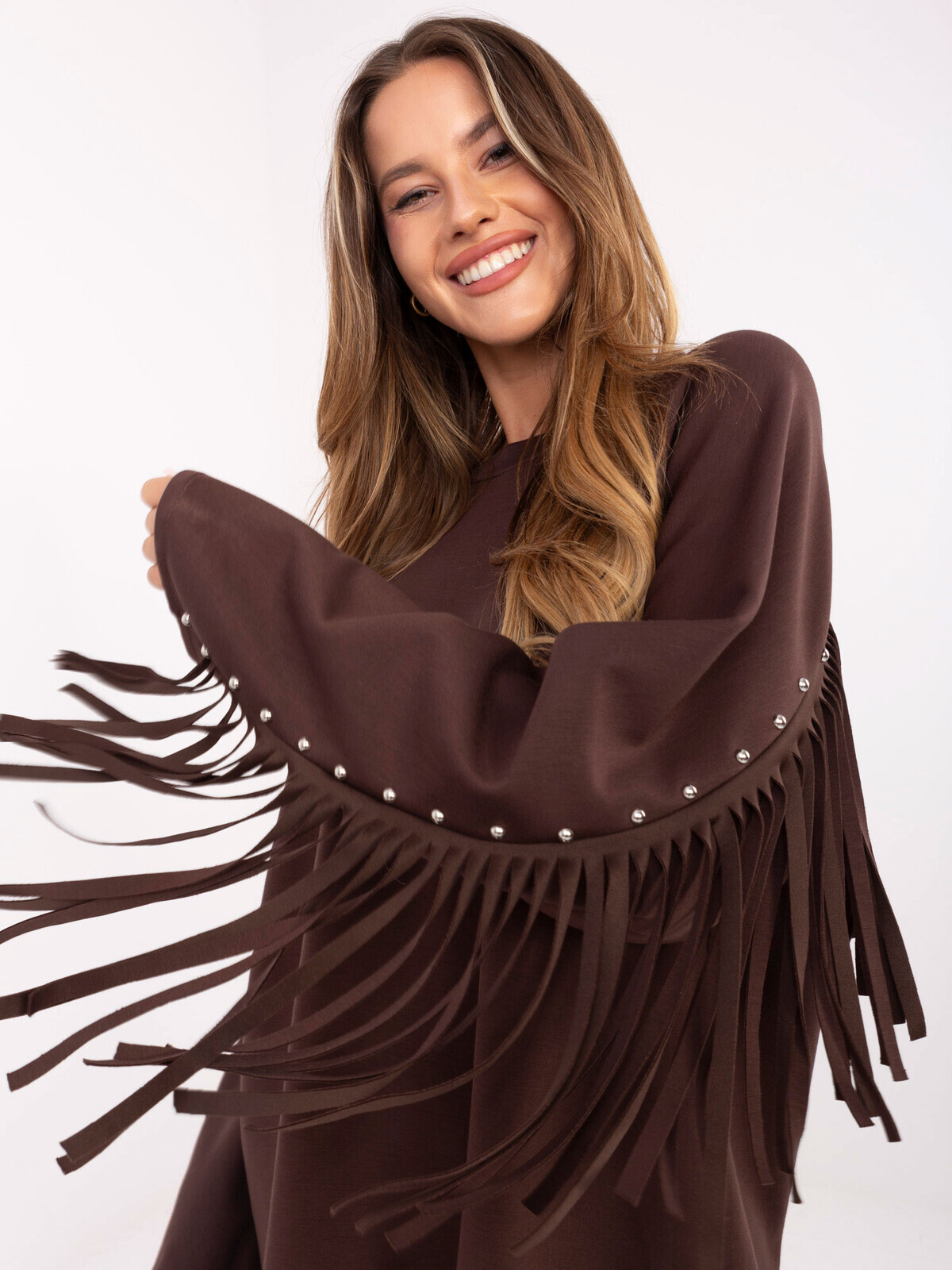 Blouse-IT-BZ-21695.10-dark brown