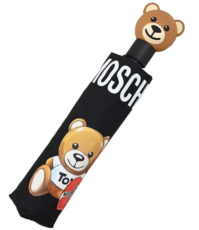 Moschino černý deštník