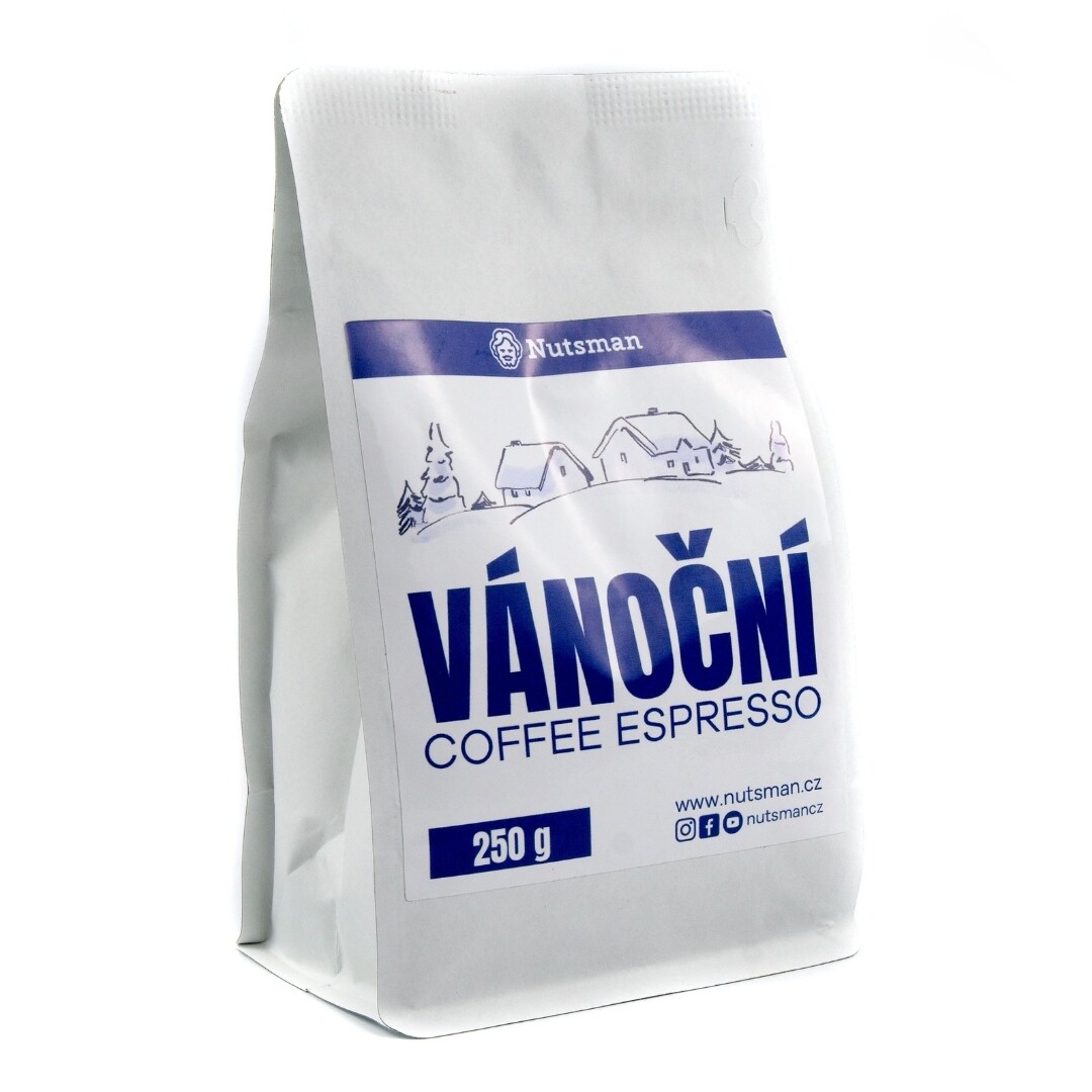 NUTSMAN Coffee Espresso - Vánoční směs 250 g